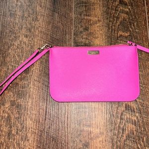 pink kate spade wristlet!